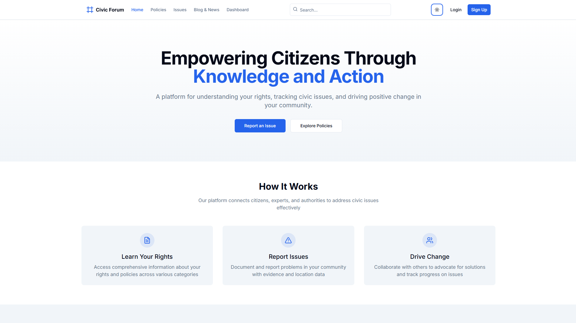 Civic Forum